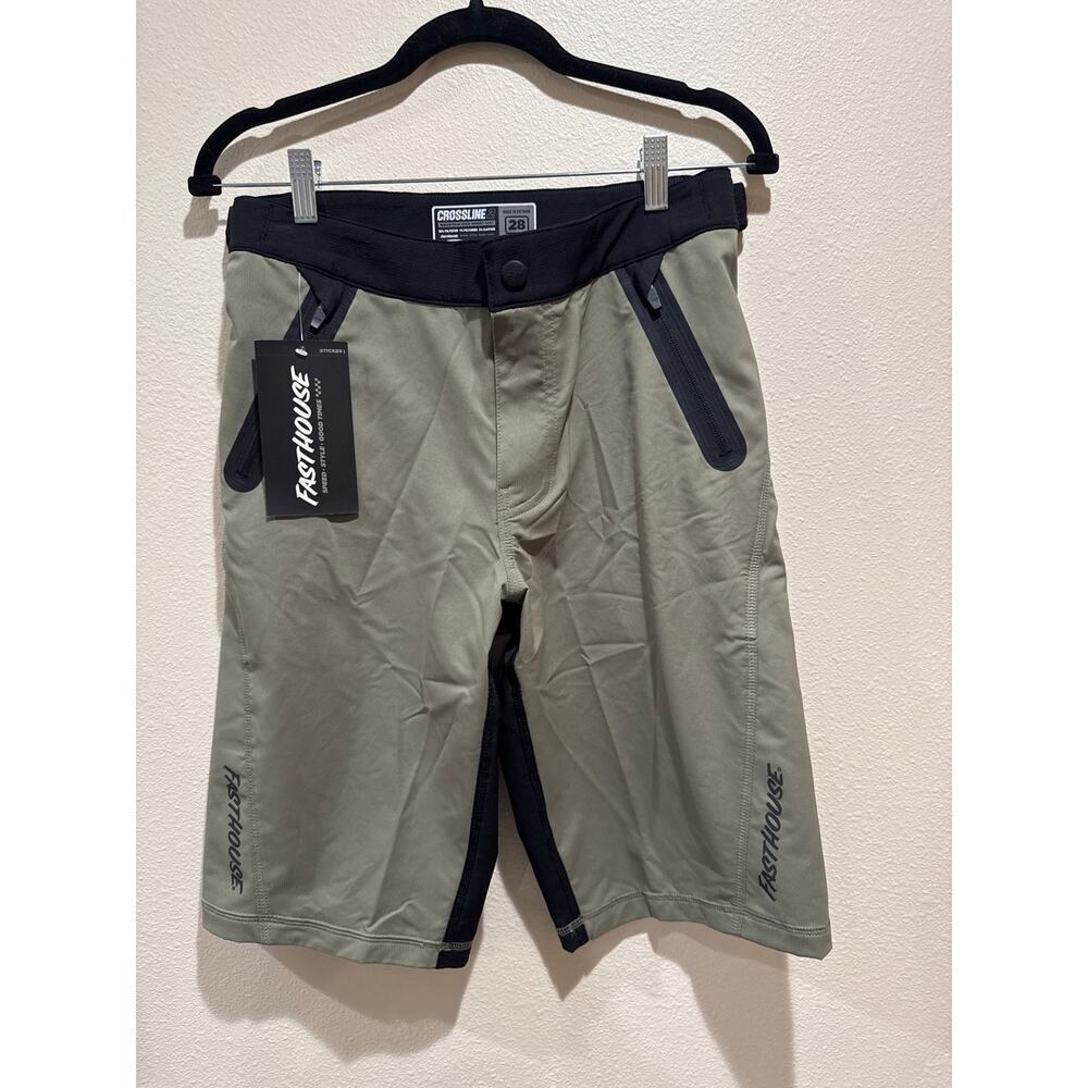 Fasthouse Crossline 2.0 Short - Dust Olive size 28 NEW